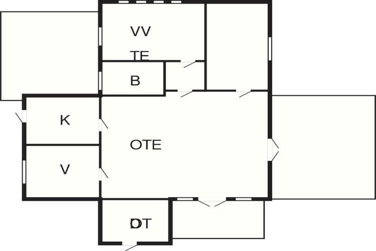 8 Person Holiday Home In R M Kongsmark エクステリア 写真